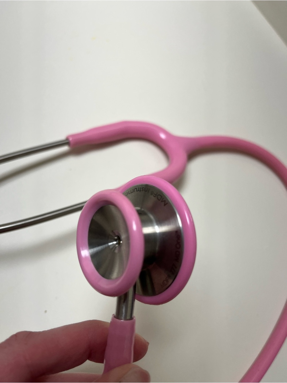 MDF Instruments Pink Stethoscope - Picture 2 of 4